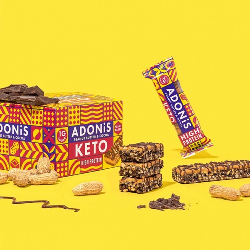 ADONiS Peanut Butter Keto Protein Bar thumbnail 2