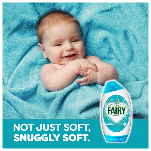 Fairy Non Bio Washing Liquid Gel For Sensitive Skin 38 Washes thumbnail 3
