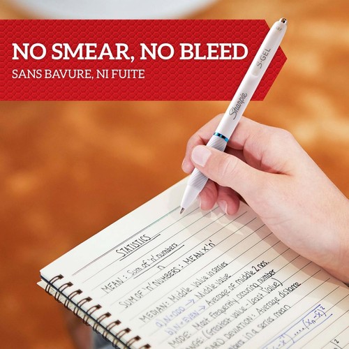 Sharpie S-Gel Gel Pens Black & Blue Ink 0.7mm thumbnail 3