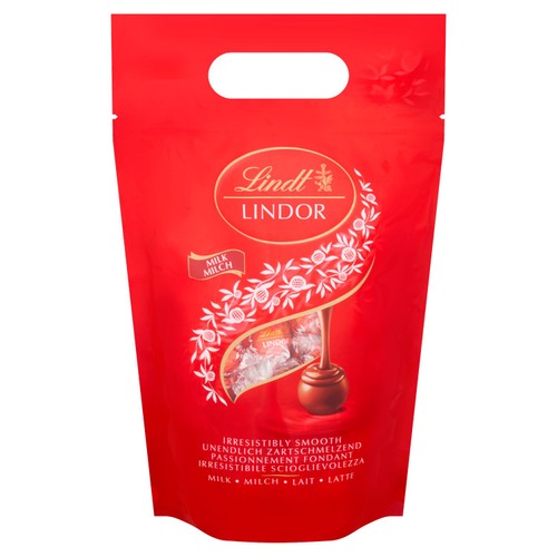 Lindt LINDOR Milk Chocolate Truffles Bag thumbnail 3