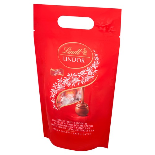 Lindt LINDOR Milk Chocolate Truffles Bag thumbnail 4