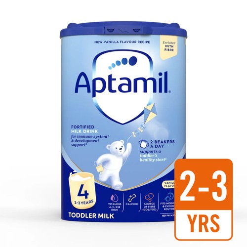 Aptamil 4 Toddler Milk Formula Powder Vanilla 2+ Years thumbnail 2