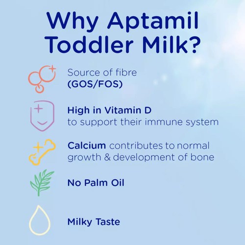 Aptamil 4 Toddler Milk Formula Powder Vanilla 2+ Years thumbnail 3
