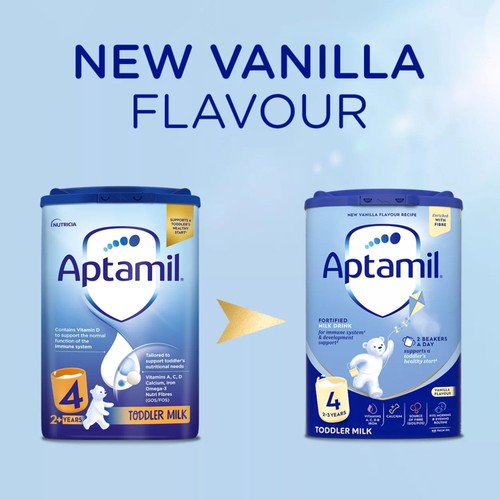Aptamil 4 Toddler Milk Formula Powder Vanilla 2+ Years thumbnail 5