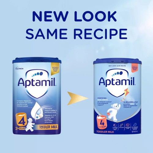 Aptamil 4 Toddler Milk Formula Powder Vanilla 2+ Years thumbnail 7