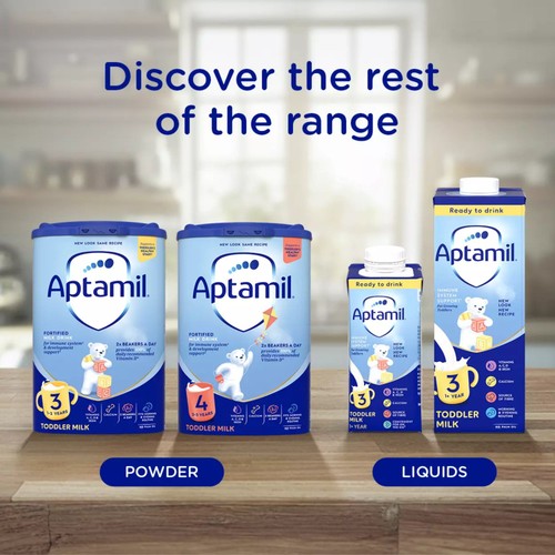 Aptamil 4 Toddler Milk Formula Powder Vanilla 2+ Years thumbnail 9