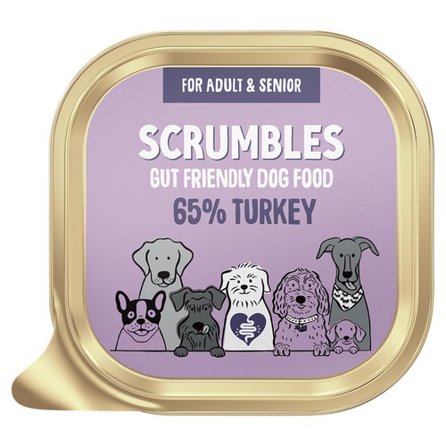 Scrumbles Grain Free Wet Dog Food Turkey