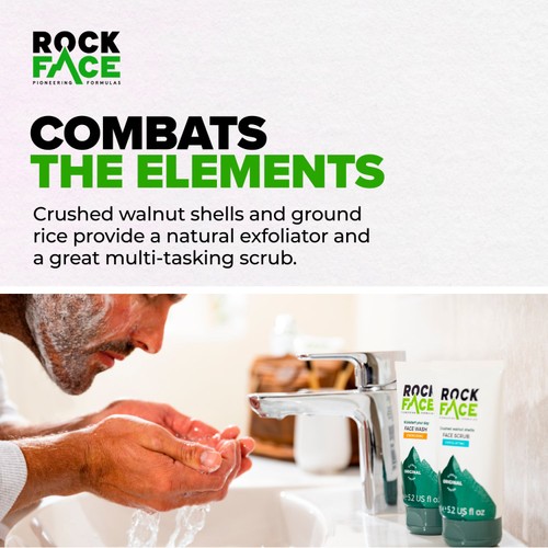 Rock Face Exfoliating Face Scrub thumbnail 3