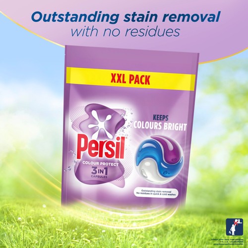 Persil Colour 3 in 1 Laundry Washing Detergent Capsules 48 Washes thumbnail 2