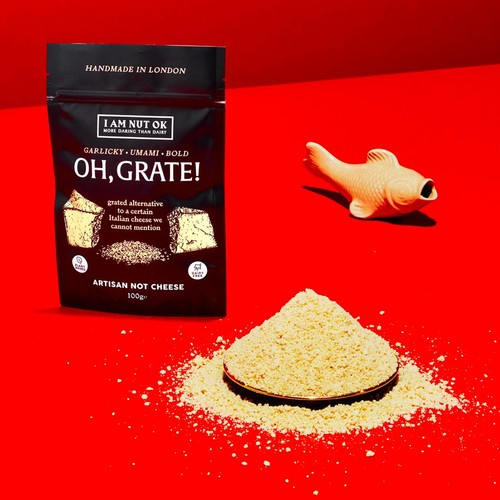 I AM NUT OK Oh, Grate! - Vegan Alternative to Parmesan thumbnail 2