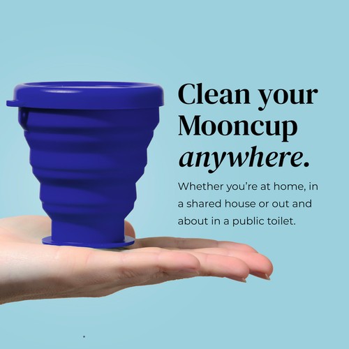 Mooncup Menstrual Cup Cleaning Pot thumbnail 2