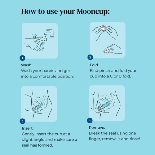 Mooncup Original Menstrual Cup, Size B thumbnail 6