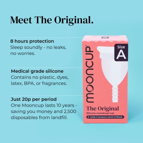 Mooncup Original Menstrual Cup, Size A thumbnail 2