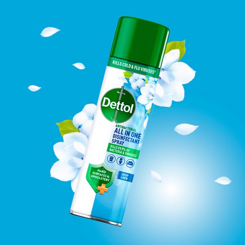 Dettol All-in-One Antibacterial   Spray Crisp Linen thumbnail 2
