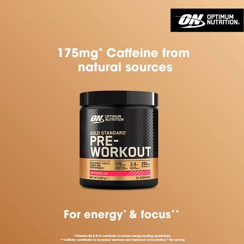 Optimum Nutrition Gold Standard Pre Workout Watermelon thumbnail 2
