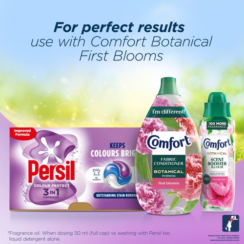 Persil Colour 3 in 1 Laundry Washing Detergent Capsules 26 Washes thumbnail 5
