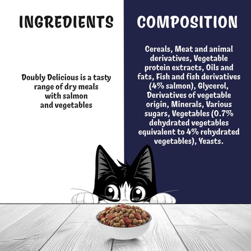 Felix Doubly Delicious Salmon & Vegetables Dry Cat Food thumbnail 5