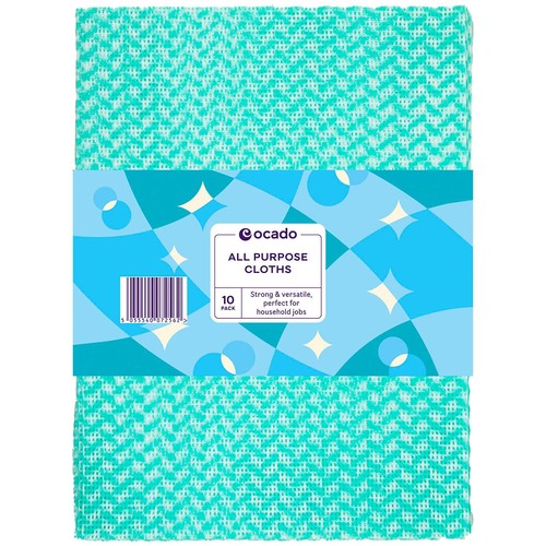 Ocado 10 All Purpose Cloths thumbnail 2