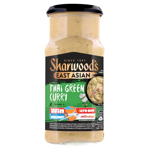 Sharwood's Thai Green Curry Sauce thumbnail 2