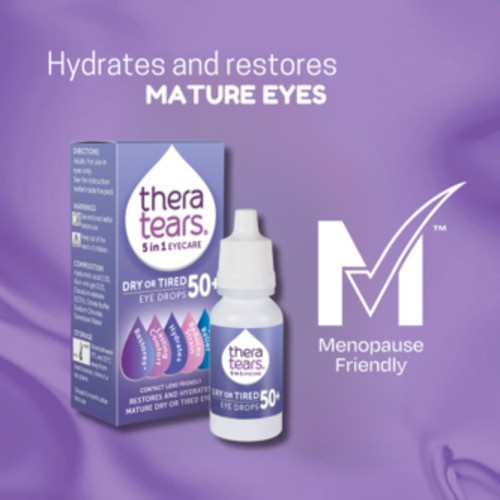 TheraTears 5 in 1 Dry or Tired 50+ Eyes Eye Drops thumbnail 3