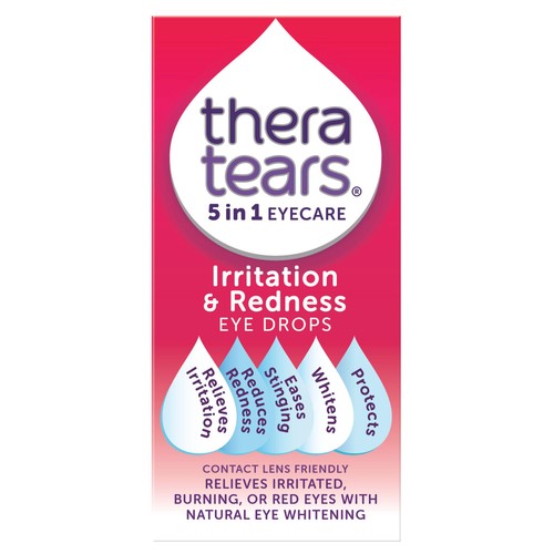 TheraTears 5 in 1 Irritation & Redness Eye Drops