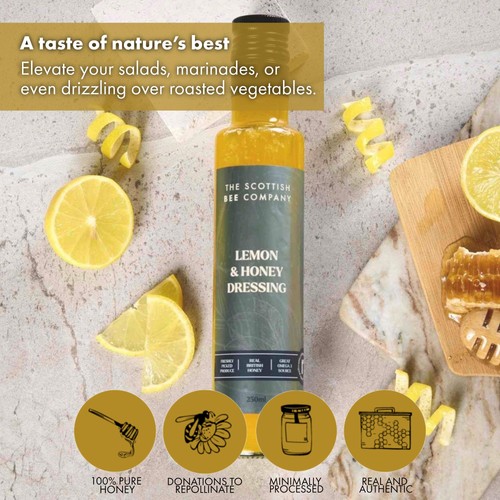 Scottish Bee Company Lemon Honey Dressing thumbnail 3