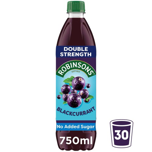 Robinsons Double Strength Blackcurrant Squash thumbnail 2
