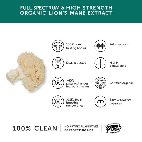 Together Health Organic Lions Mane Mushroom thumbnail 3