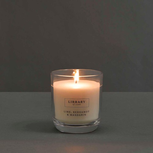 M&S Library of Scent Lime, Bergamot & Mandarin Scented Candle thumbnail 2
