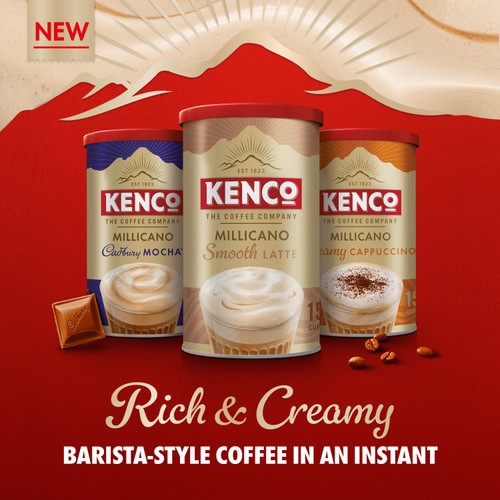 Kenco Millicano Cappuccino Instant Coffee thumbnail 7