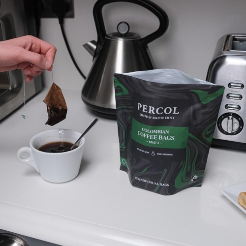 Percol Colombian Fairtrade Coffee Bags 20 Pack thumbnail 4