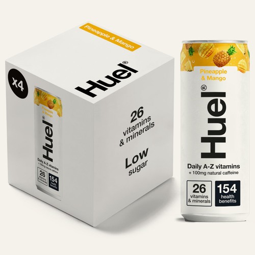 Huel Daily Vitamin Pineapple & Mango Sparkling Multivitamin Energy Drink thumbnail 2