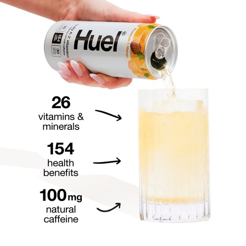 Huel Daily Vitamin Pineapple & Mango Sparkling Multivitamin Energy Drink thumbnail 8