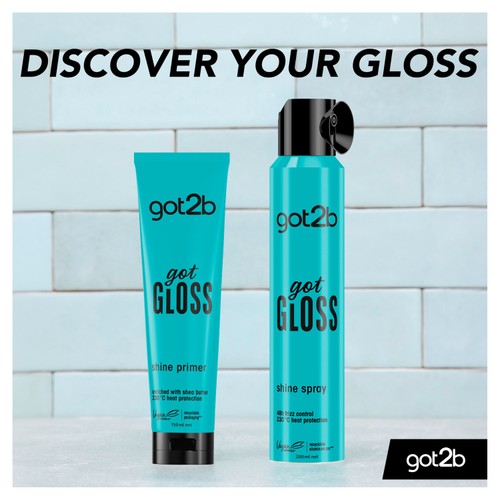got2b gotGLOSS Hair Spray Finish for Glossy and Glass-like Hair thumbnail 5