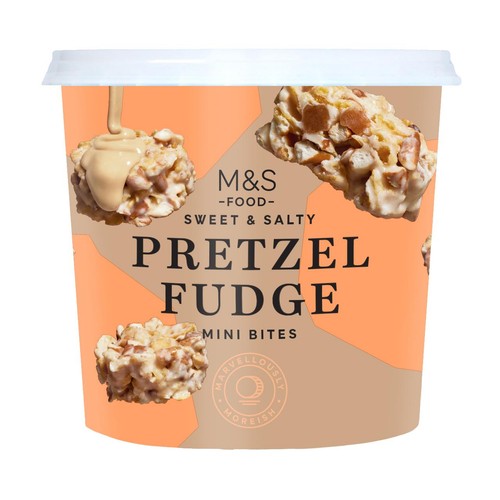 M&S Pretzel Fudge Mini Bites