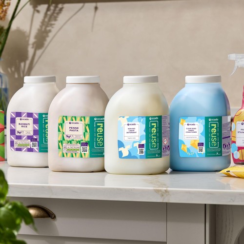 Ocado Refill, Reuse Non-Bio Liquid Detergent thumbnail 3