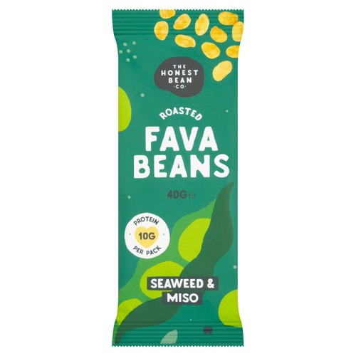 Honest Bean Roasted Fava Beans Seaweed & Miso