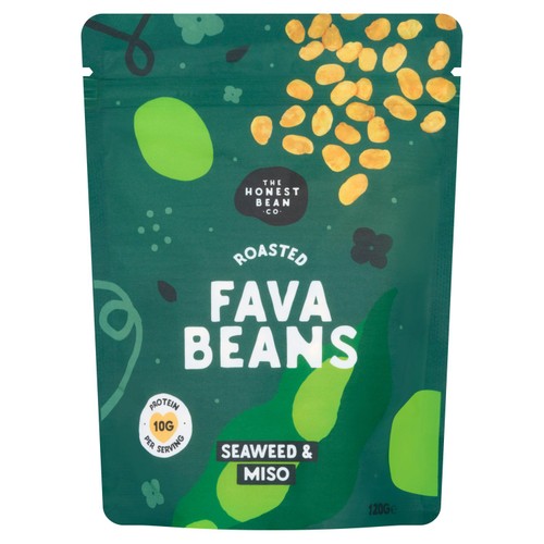Honest Bean Roasted Fava Beans Seaweed & Miso