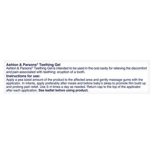 Ashton & Parsons Teething Gel thumbnail 10
