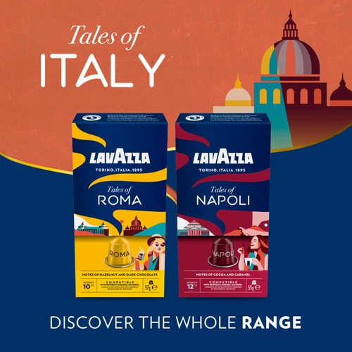 Lavazza Tales of Italy Roma Nespresso Compatible Capsules thumbnail 8