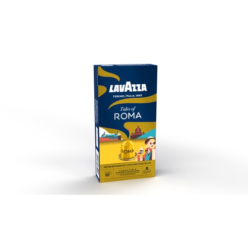 Lavazza Tales of Italy Roma Nespresso Compatible Capsules thumbnail 9