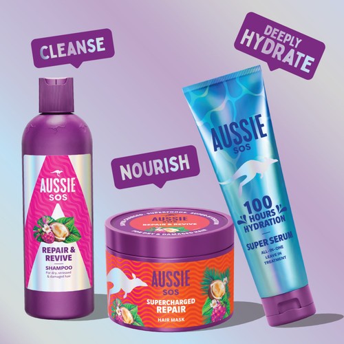 Aussie SOS Supercharged Repair Hair Mask  thumbnail 9