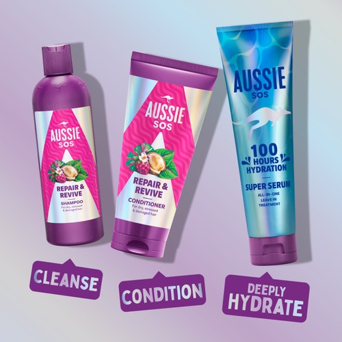 Aussie SOS Repair & Revive Shampoo  thumbnail 7