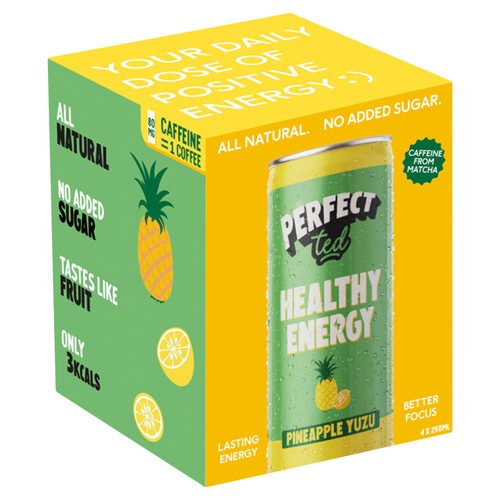 PerfectTed Natural Energy Pineapple Yuzu thumbnail 2