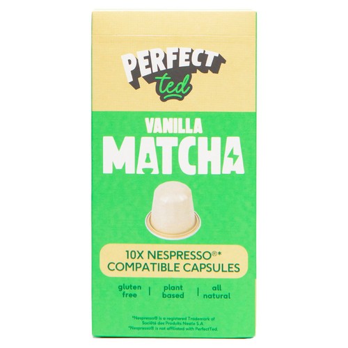 Perfect Ted Matcha Pods Vanilla Bean