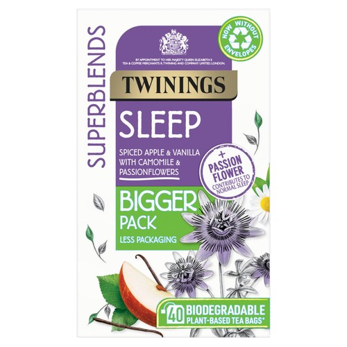 Twinings Superblends Sleep Bigger Pack, 40 teabags thumbnail 3