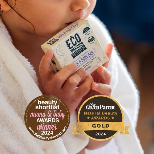 Eco Warrior Baby & Child Relaxing Bedtime Hair & Body Soap Bar thumbnail 4