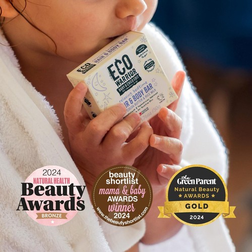 Eco Warrior Baby & Child Relaxing Bedtime Hair & Body Soap Bar thumbnail 6