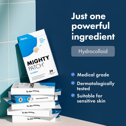 Hero Mighty Pimple Patches Invisible 24 thumbnail 2