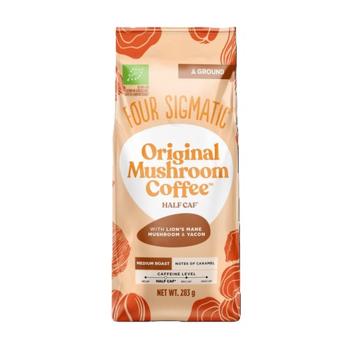 Four Sigmatic Balance Half Caf Ground Organic Mushroom Coffee Bag